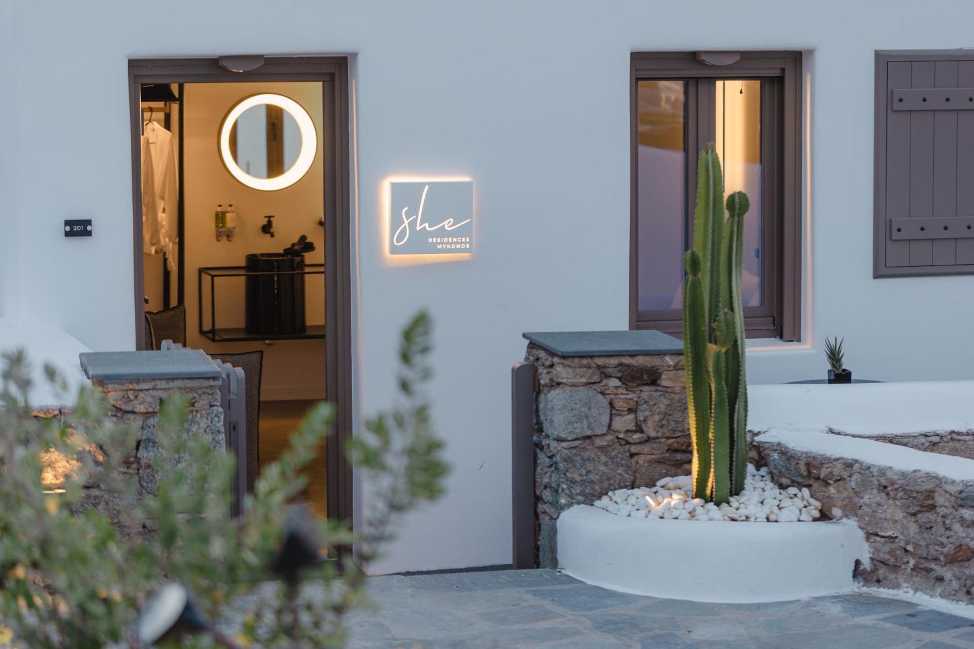 She Mykonos - The Residency Aparthotel Mykonos Town Exterior foto